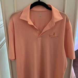 Southern Tide men’s golf shirt - Coral color